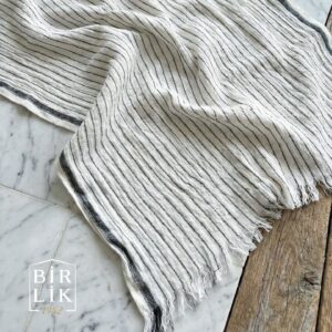 birlik1952 vivamaison muslin 2 3 4 layer gauze soft pestemal beach towel plaj havlusu striped toptan whosale turkey cotton siyah black