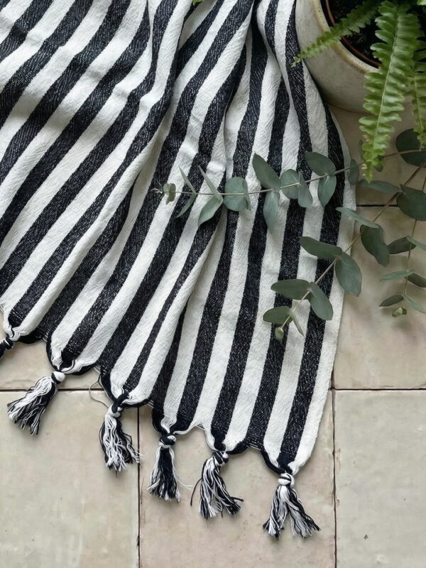 birlik1952 peşkir peştemal el havlusu hand towel traditional striped çizgili loom mutfak havlu kitchen whosale kara tezgah siyah black