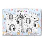 Lunanino Müslin Örtü Seti Kirpi