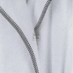 Lunanino Bornoz Seti Siyah Biyeli | %100 Pamuk - Görsel 2