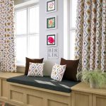 Çok Amaçlı Dekoratif Kumaş Geleneksel Motifli Desen Kahve - Görsel 2