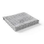 Çok Amaçlı Dekoratif Kumaş Duman Desen Gri - Görsel 2