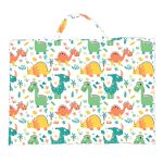 Lunanino Bebek Müslin Emzirme Örtüsü Dinozor