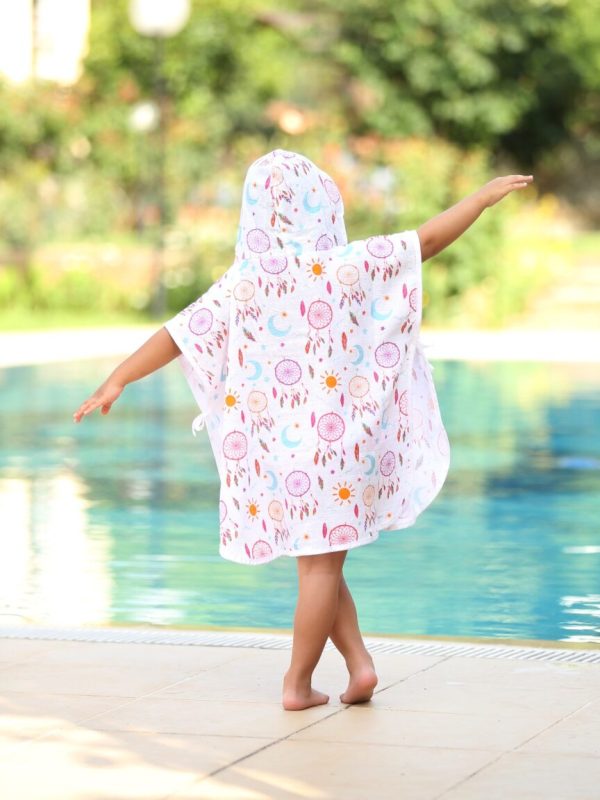 birlik1952 lunanino müslin bebek çocuk panço poncho müslin kumaş fabric muslin double gauze printed mihrimah