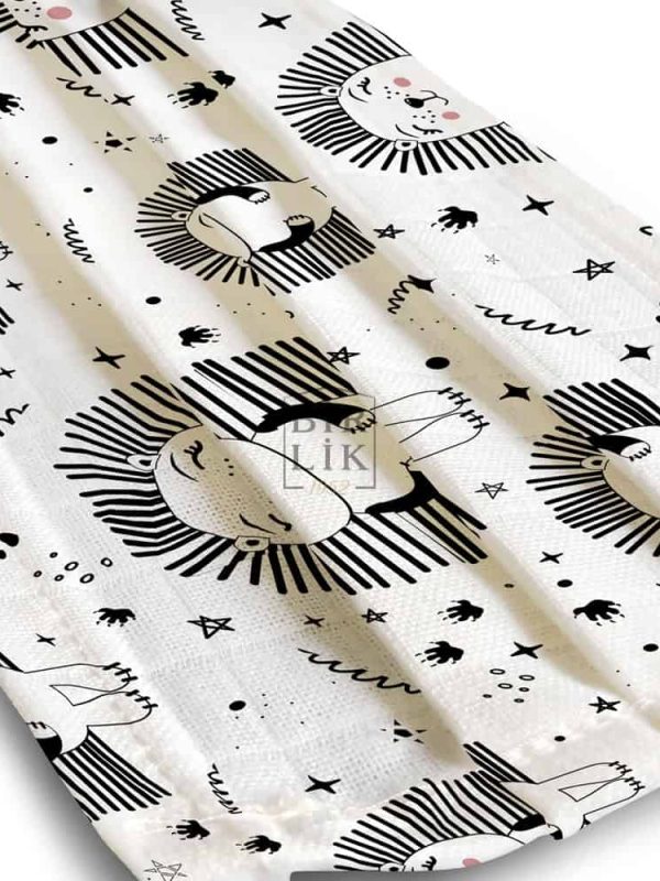 birlik1952 desenli yıkanabilir kumaş maske korona virüs