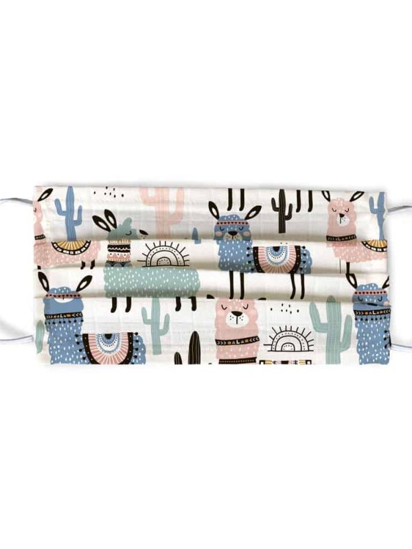 birlik1952 desenli yıkanabilir kumaş maske korona virüs