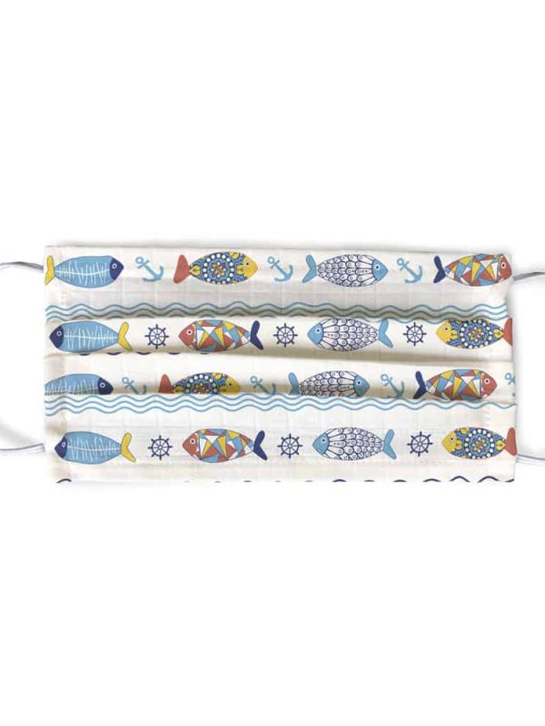 birlik1952 desenli yıkanabilir kumaş maske korona virüs