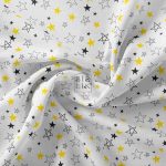 Lunanino Bebek Müslin Kumaş Yıldız - Görsel 2