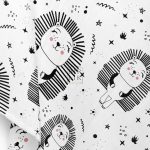 Lunanino Müslin Puset Örtüsü Kirpi - Görsel 2