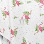 Lunanino Müslin Bebek Çocuk Bornoz Flamingo - Görsel 7