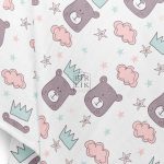 Lunanino Müslin Puset Örtüsü Kral Ayı - Görsel 2