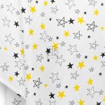 Lunanino Müslin Bebek Çocuk Bornoz Yıldız - Görsel 3