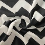 Poplin %100 Pamuklu Kumaş Zigzag - Görsel 2