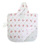 birlik1952 lunanino müslin bebek çocuk panço poncho müslin kumaş fabric muslin double gauze printed flamingo