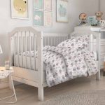 Lunanino Bebek Nevresim Takımı Kral Ayı | %100 Pamuk