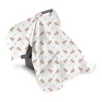 Lunanino Müslin Puset Örtüsü Flamingo