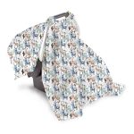 Lunanino Müslin Puset Örtüsü Lama