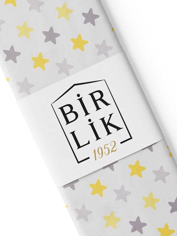 birlik1952 poplin akfil pamuklu nevresimlik kumaş