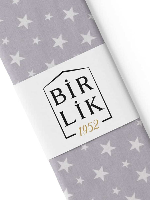 birlik1952 poplin akfil pamuklu nevresimlik kumaş