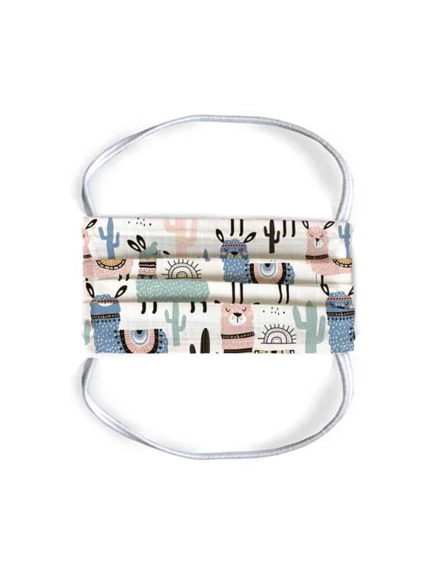 birlik1952 desenli yıkanabilir kumaş maske korona bebek çocuk