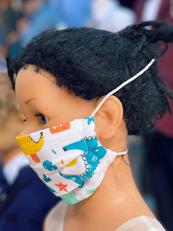 birlik1952 desenli yıkanabilir kumaş maske korona