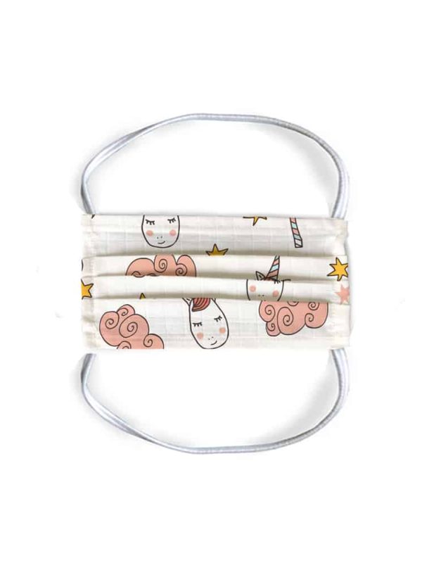 birlik1952 desenli yıkanabilir kumaş maske korona bebek çocuk