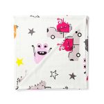 Müslin Kumaş Bebek Çocuk Sevimli Canavarlar - Görsel 2