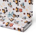 Flanel Pazen Pamuklu Kumaş Panda