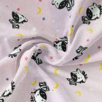 Flanel Pazen Pamuklu Kumaş Zebra Pembe - Görsel 2