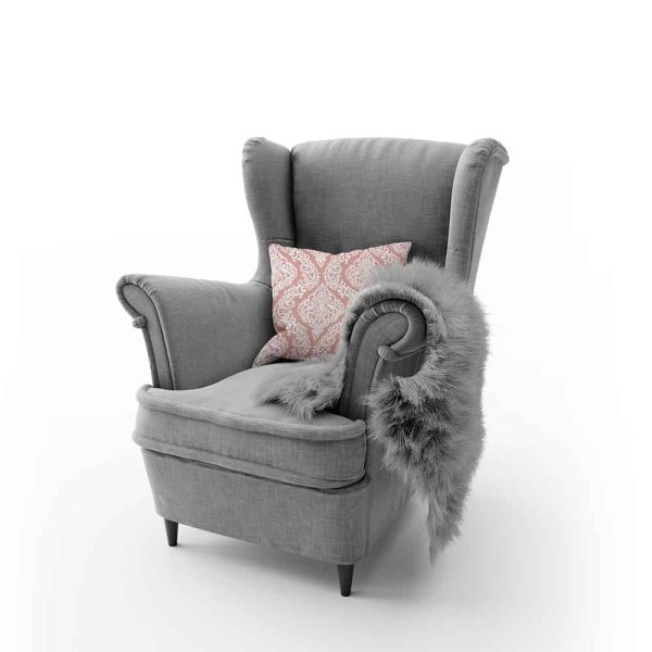 duck kumaş damask pembe