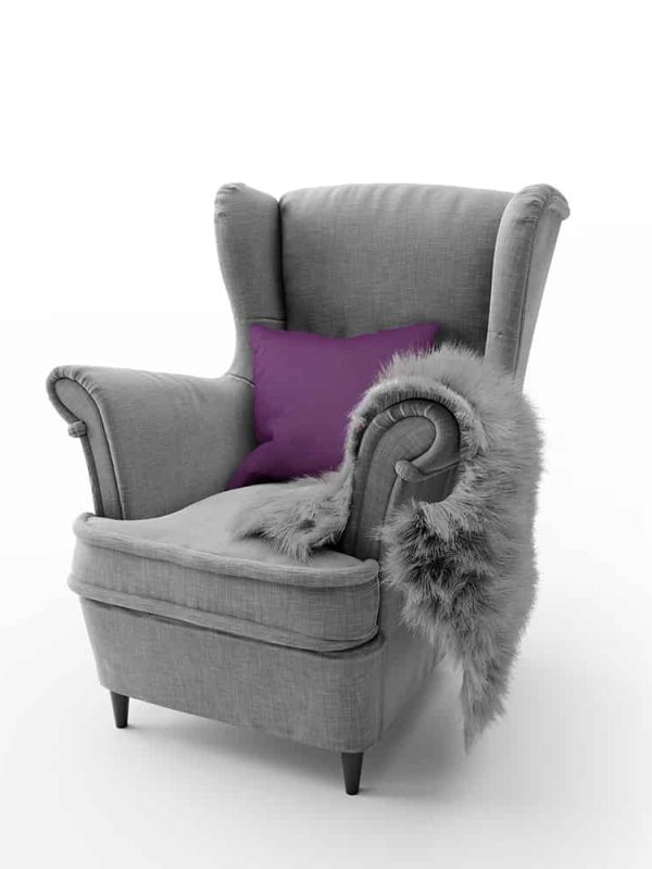 kırlent duck kumaş mor