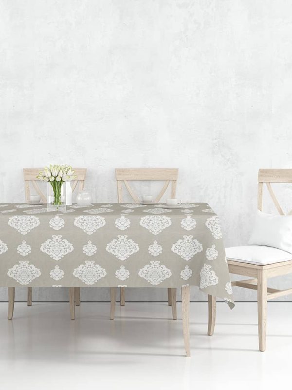 dertsiz masa örtüsü orient bej