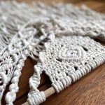 Makrome Duvar Süsü Ekru - Görsel 3