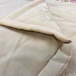 Etuval İşlemeli Etamin Seccade Krem - Görsel 3