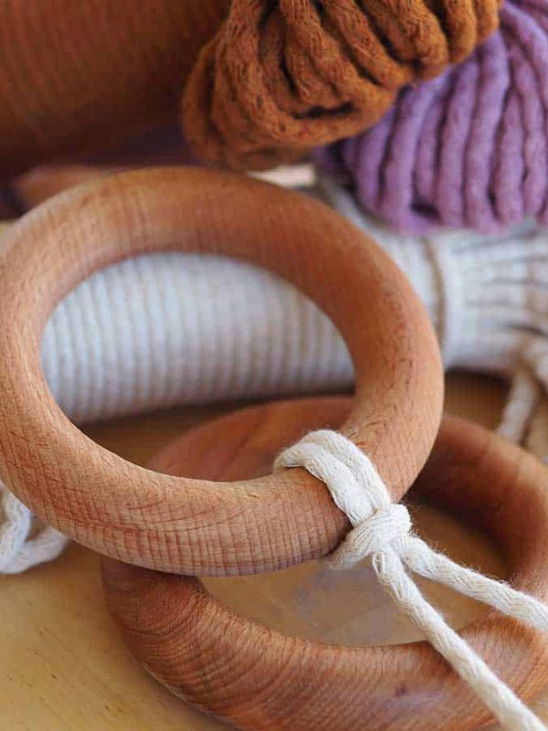 makrome saksı halkası