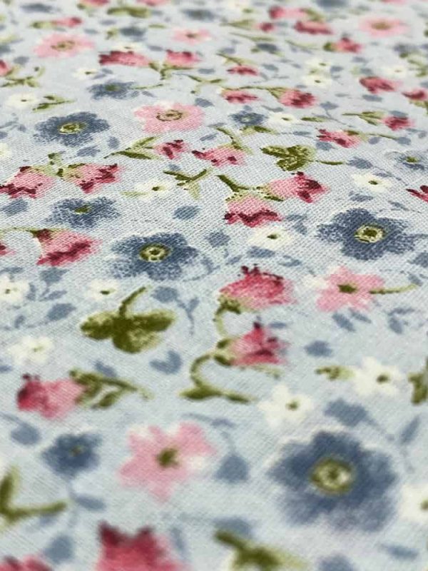 birlik1952 poplin akfil pamuklu nevresimlik kumaş