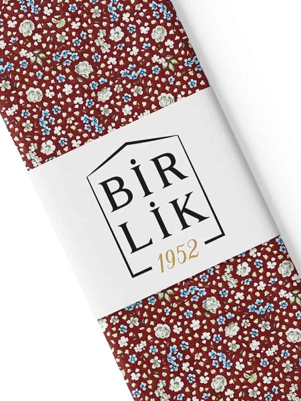 poplin kumaş nevbahar kiremit