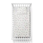 Poplin %100 Pamuklu Kumaş Baby Star Kırmızı - Görsel 2