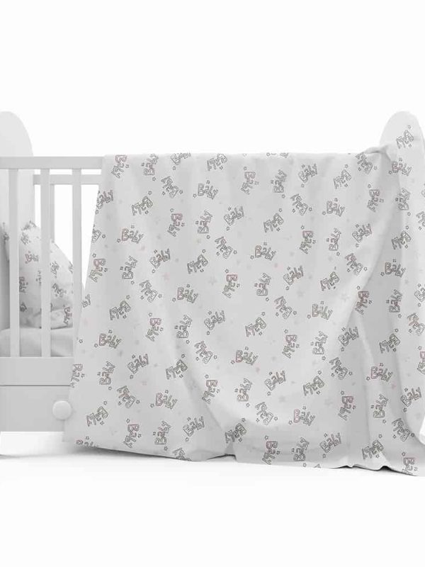 bebek nevresim takımı baby star pembe