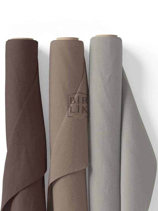 terikoton kumaş kahve sütlü kahve taş