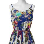 Dijital Baskı Emprime Viskon Kumaş Ortanca Çiçeği - Görsel 2