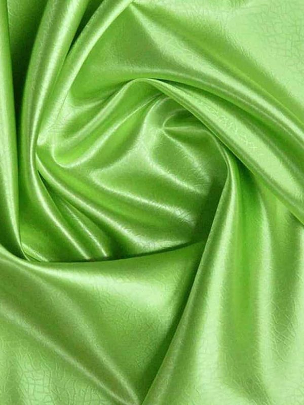 deri saten fıstık yeşili