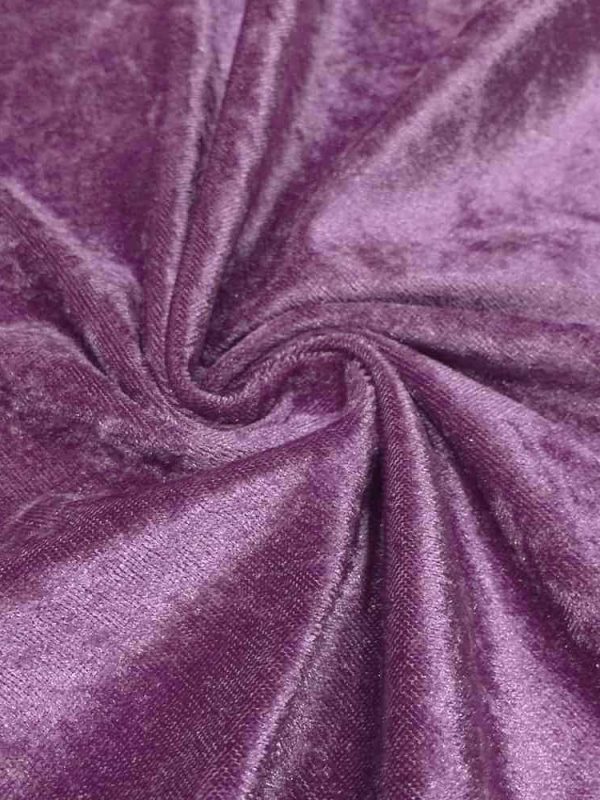 kadife kumaş lila