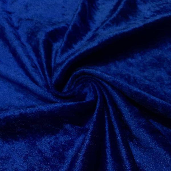 kadife kumaş saks mavi