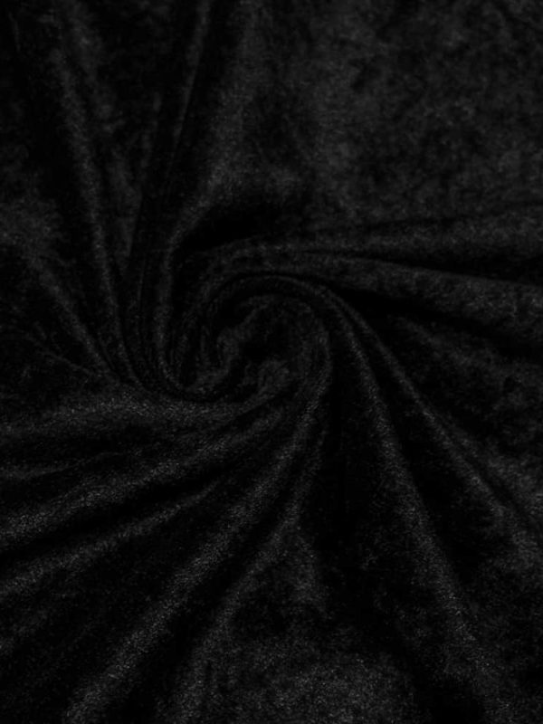 kadife kumaş siyah