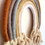 Makrome Kapı Süsü Gökkuşağı - Görsel 6