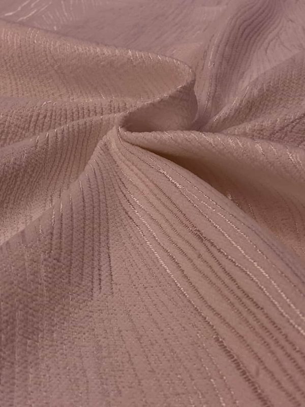 pikelik kumaş düz çizgili pudra