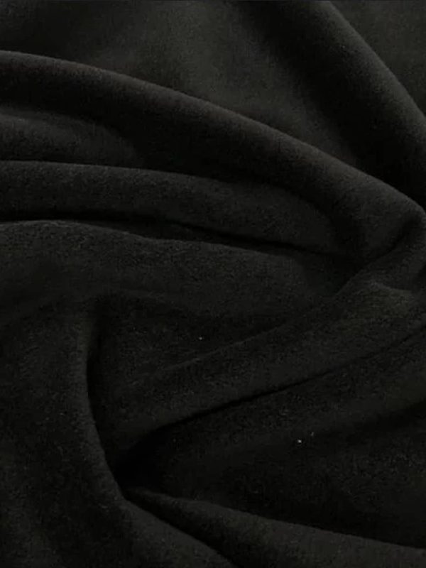 polar kumaş siyah