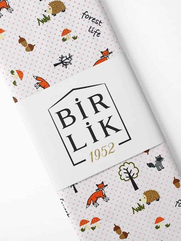 birlik1952 poplin perkal kumaş pamuklu tilki fox