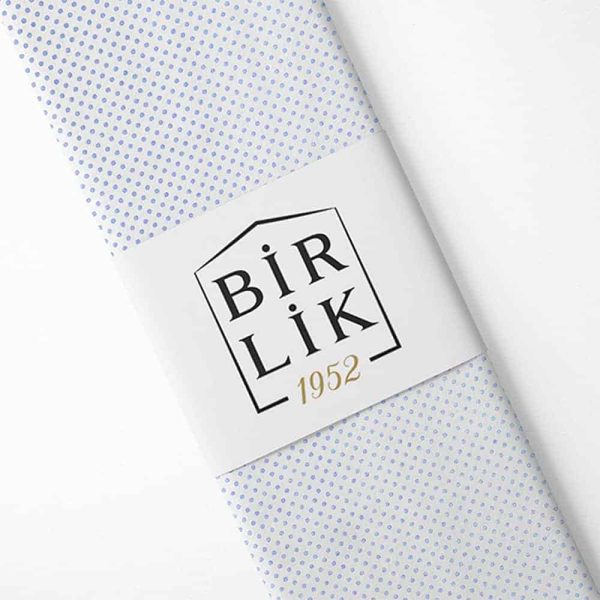 birlik1952 poplin perkal kumaş pamuklu puantiye